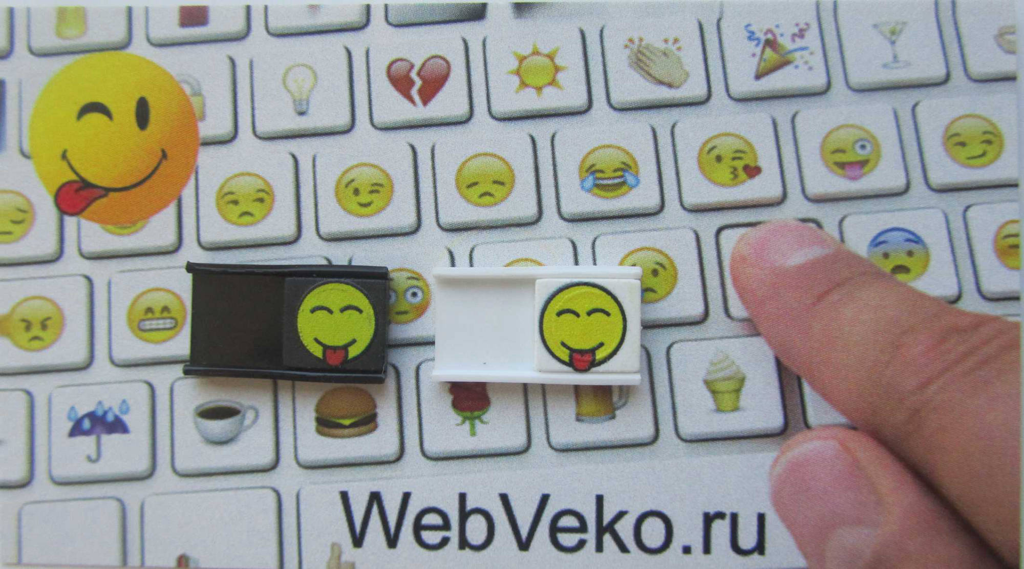 Шторка для веб камеры Веб-Веко - рекламный носитель и оригинальный подарок